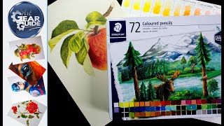 Review of Staedtler Coloured Pencils 72 Set Design Journey Range [upl. by Daiz]