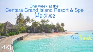 Grand Centara Island Resort amp Spa  One week at Centara Grand Island [upl. by Hnah789]