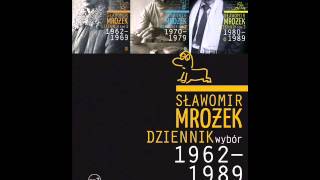 Sławomir Mrożek quotDziennikquot  audiobook [upl. by Oznecniv]