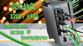 Siemens SCALANCE X200 X400 Fundamental Method of Configuration [upl. by Eugatnom708]