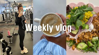 VLOG 34 weeks pregnant working out recipes organising and getting prepped [upl. by Kcim199]