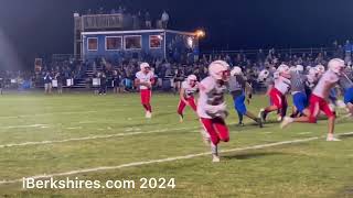 Hoosac Valley’s Kastner Rolls Left Throws TD Strike [upl. by Dumanian662]