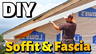 How To Install Soffit And Fascia [upl. by Ahsiatal]