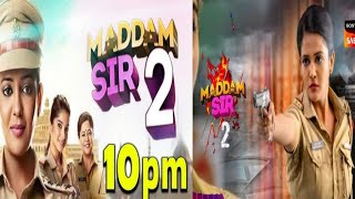 Madam Sir Season 2 Confirm Release Date on Sony Sab TV l madamsirserial gulkijoshi [upl. by Cherlyn]