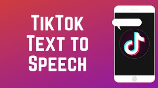 How to Use Text to Speech on TikTok [upl. by Otreblig]