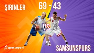 Şirinler  Samsunspurs  Div 3  Sporsepeti Basketbol Ligi [upl. by Yzmar]