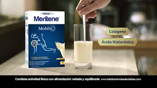 Meritene Mobilis triple acción fortalece músculos huesos y articulaciones  NHS [upl. by Wahs]