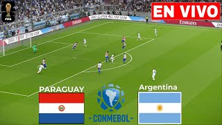 🔴 Paraguay vs Argentina EN VIVO  Eliminatorias 2024 [upl. by Denison]