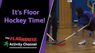 Its Floor Hockey Time 5 Fantastic Drills for PE Class Ep 54  Floor Hockey [upl. by Aronas]