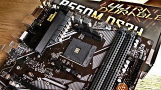 Best Budget mATX B550 Motherboard Gigabyte B550M DS3H Review [upl. by Saberio]