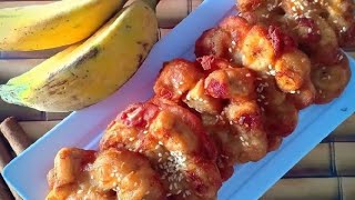 PISANG GORENG MADU  LAIN DARI YANG LAIN MEMANG SEDAP [upl. by Erdnua15]