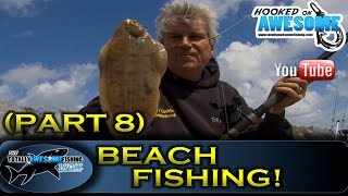 Beach fishing tips Part 8  SOLE TIPS  TAFishing Show [upl. by Hguh]