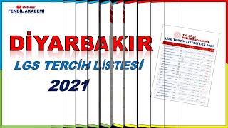 DİYARBAKIR EN İYİ LİSELER LGS 2021 [upl. by Airun]