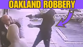 Robbery in Oakland  7Eleven Plumbing Crew Restaurant Owner and Photographer Robbed at Gunpoint [upl. by Chloris]