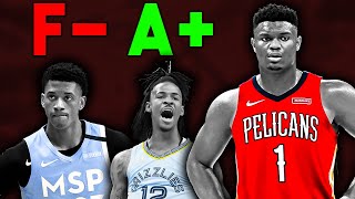 REGRADING The 2019 NBA Draft [upl. by Kazue]