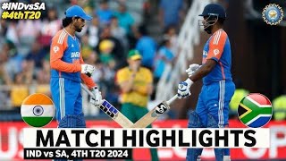 India Vs South Africa 4th T20 Match Full Highlights 2024  IND VS SA  south Africa vs india [upl. by Brodie]