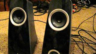 Logitech Z320 20 speaker system review [upl. by Atsylak]