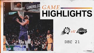 Seven Score in Double Digits as Phoenix Suns Rout Los Angeles Lakers [upl. by Mehalick]