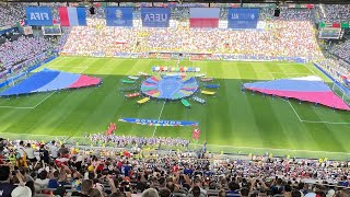 Hymn Polski Francja vs Polska euro 2024 polska poland euro2024 france dortmund futbol hymn [upl. by Anwat]