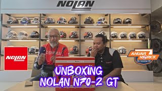 UNBOXING NOLAN N702 GT DI GOMOTO PJ anuarnorick [upl. by Winslow]