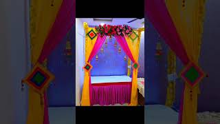 Ganpati decoration ideas for home  Ganpati decoration 2024  Ganpati decoration ideas for home 2024 [upl. by Omle381]