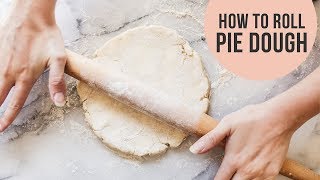 How to Roll Pie Dough [upl. by Ellehsram]