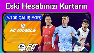 FC Mobileda Eski Hesabınızı Nasıl Geri Alırsınız  FC Mobile Hesabınızı Kurtarın [upl. by Letrice]