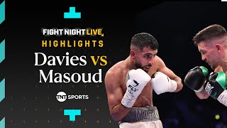 BITTER RIVALS GO TO WAR 🔥🥊  Liam Davies vs Shabaz Masoud  Fight Night Highlights DaviesMasoud [upl. by Schellens]