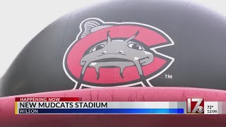 New Mudcats stadium in Wilson [upl. by Phi]