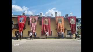 Herz Jesu Prozession Niederdorf Pustertal Südtirol 2023 [upl. by Enieledam]