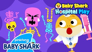 🎃NEW Halloween Monsters Visit Baby Shark Doctors Hospital  Hospital Play  Baby Shark Official [upl. by Gerdi]