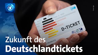 Finanzierung des Deutschlandtickets vorerst gesichert [upl. by Selohcin]