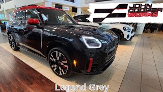 FIRST LOOK 2025 MINI Countryman John Cooper Works Legend Grey on Vescin JCW Black mini jcw [upl. by Arze]