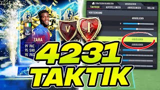 FIFA 22 Taktik 🦁 4231 individuelle Taktik amp Anweisungen zum TOTS [upl. by Eanerb]