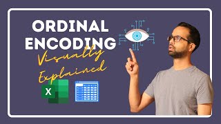 Ordinal Encoding visually explained using Excel [upl. by Aelgna416]