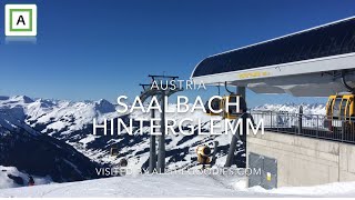 SaalbachHinterglemm ski destination Austria  allthegoodiescom [upl. by Ritchie]