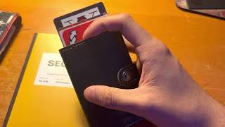 Should you buy a SECRID MINIWALLET First Impression  Review [upl. by Burrill895]