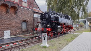 Herbstdampf in Wittenberge  DER SONNTAG mit 86 17441 [upl. by Oiretule]