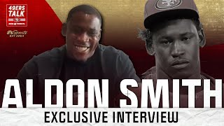 Exclusive oneonone with Aldon Smith  49ers Talk  NBC Sports Bay Area [upl. by Nodaj]