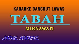 TABAH MIRNAWATI  KARAOKE DANGDUT LAWAS [upl. by Lemra415]