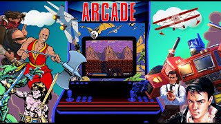 SPECTACULAR ARCADE GAMES A Tribute and Evolution 70s 80s 90s 2000s [upl. by Ddart]