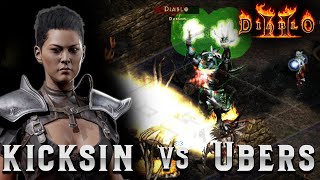 Stormlash  Fleshripper Kicksin Destroys UBERS Diablo 2 Assassin Build [upl. by Hesther987]