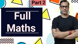 Entire Maths ICSE Class 9  Full Maths Class 9 ICSE  sirtarunrupani [upl. by Lethia]