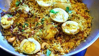 Easy Egg Biryani In Pressure Cooker with english translation in description box [upl. by Tully]