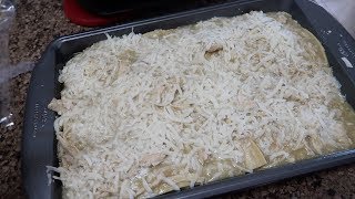 How To Salsa Verde Chicken Enchilada Casserole [upl. by Eden]