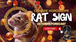 October 2024 RAT Chinese Zodiac HOROSCOPE Uncover Secrets for Success – WATCH NOW rat horoscope [upl. by Yrot902]