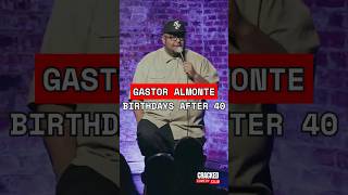 Birthdays after 40 are rough  Gastor Almonte  Cracked Comedy Club [upl. by Avlis]