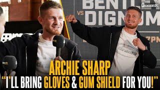 quotIll bring gloves and a gum shield for youquot  Archie Sharps hilarious response to Garner fight [upl. by Kissel]