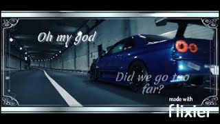 Runnin Outta Roses Alan Walker x Jamie Miller  Lyric Car Video [upl. by Yenroc]