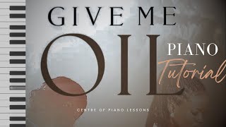 Joe Mettle —Give Me Oil Piano Cover [upl. by Tamara]